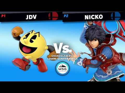 GrandSlam #11 / JDV (Pac-Man) Vs. Nicko (Shulk) (Losers Quarters)