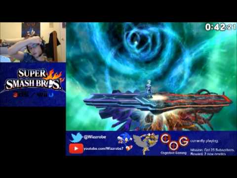 Wizzrobe(Sheik) vs Gamestationpro(Yoshi) Super Smash Bros 3DS