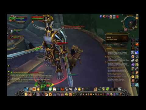 WoW Legion PvE Gameplay Patch 7.2 - Legion Assault on Val'Sharah - Retribution Paladin