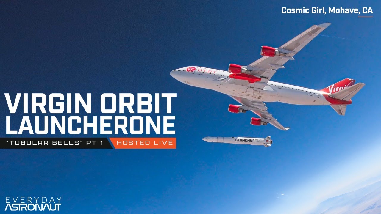 Watch Virgin Orbit launch a rocket from a 747!!! - YouTube