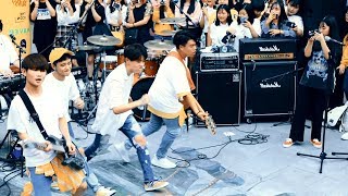 평균연령 15세 천재 밴드 ㄷㄷ 더이스트라이트 'You're My Love' 역대급 강남역 버스킹 직캠