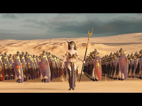 10 Ghorgon Vs 3,600 Dark shards | Total War Warhammer 3 | Cinematic