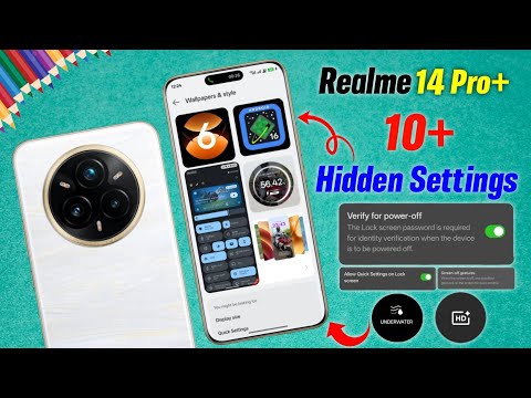 Realme 14 Pro Plus 10+ Unique Features | Realme 14 Pro Plus Hidden Settings