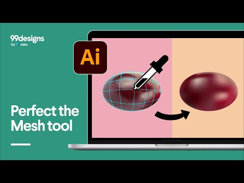 Using the Mesh Tool in Adobe Illustrator