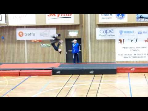 Västklassen kval 2013 GF Göteborgsgymnasterna Lag 1 Medel Tumbling
