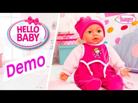 Bayer Design Bayer - Lėlė - Mano Piccolina Interactive 38 cm (93829AA) video