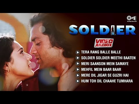 Soldier Movie Songs 🎶 | Full Video Jukebox | Bobby Deol, Preity Zinta | Anu Malik Hits