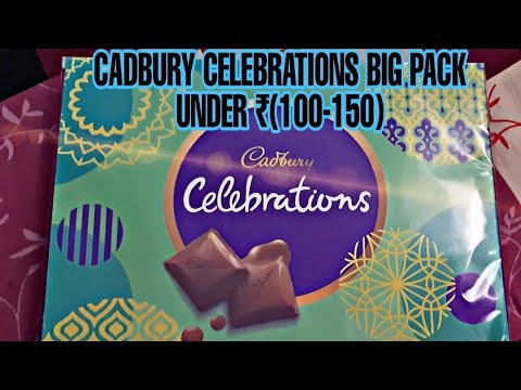 CADBURY CELEBRATIONS BIG PACK UNDER( ₹100-150 ) /COMPLETE 150 SUBSCRIBERS #shorts #youtube #youtube