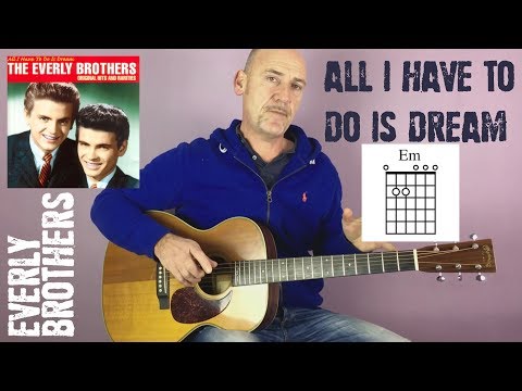 Everly Brothers - Dream - Guitar lesson by Joe Murphy
