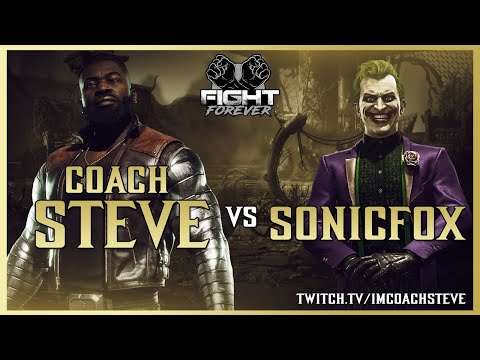 FIGHTING THE STRONGEST MK11 PLAYER!!! COACH STEVE VS SONICFOX!!! | Mortal Kombat 11 Ultimate