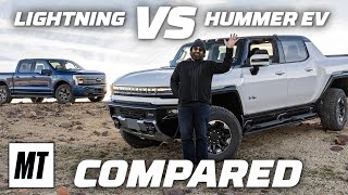 [MotorTrend] Comparison Test: GMC Hummer EV vs Ford F-150 Lightning
