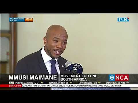 Mmusi Maimane could launch new movement soon
