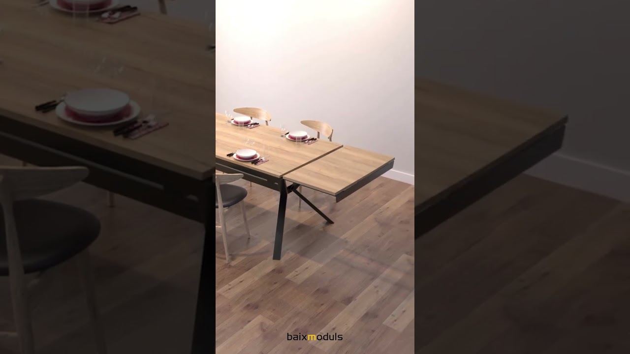 Mesa de comedor extensible