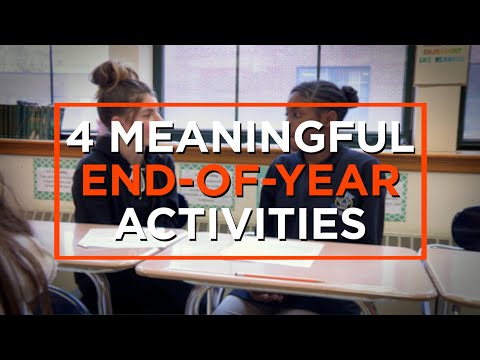 4 Activities to Encourage End-Of-Year Reflections