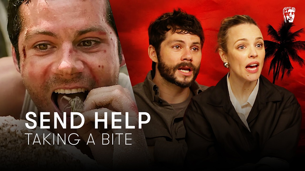 From Blood to Boar Mucus! Dylan O'Brien and Rachel McAdams on Send Help's Practical Effects | BAFTA