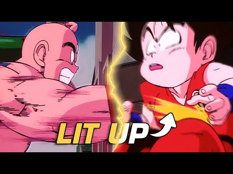 Goku vs Tien was a FIVE-ROUND WAR