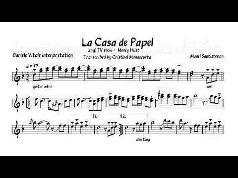 Daniele Vitale - La Casa de Papel (transcription)