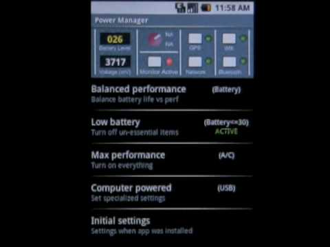Power Manager Android App Review - AndroidApps.com