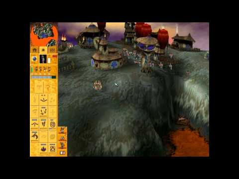 Let's Play Populous 3: The Beginning - Level 21: Fractured Earth