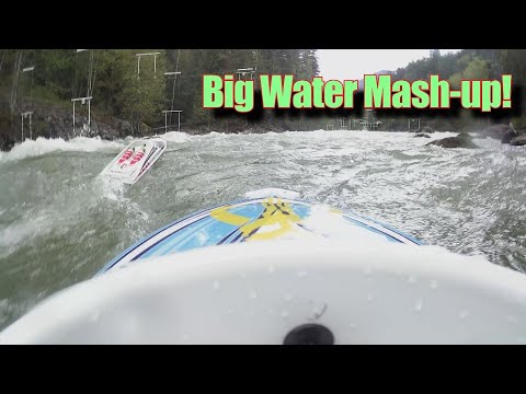 RC Jet Boat Big Water Mash-Up!!  Ft. Streamline RC's "Thrasher" Jetboat!!