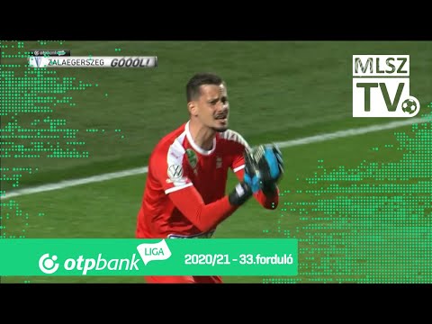 Gergényi Bence gólja az Újpest FC – ZTE TC mérkőzésen