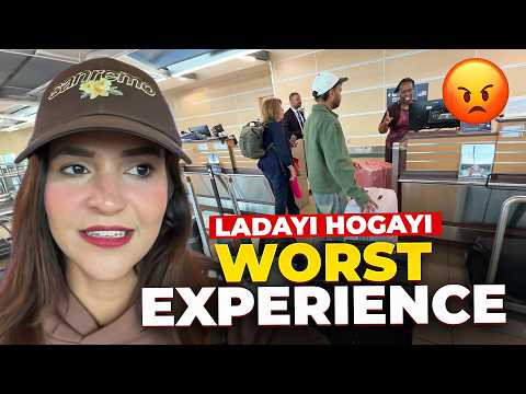 Our Worst Flight Experience in Canada 😭