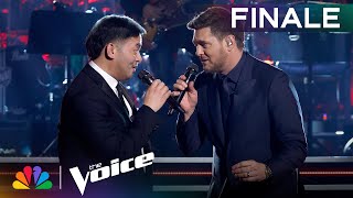 Sofronio Vasquez and Michael Bublé Perform The Miracles&#39; &quot;Who&#39;s Lovin&#39; You&quot; | The Voice Finale | NBC