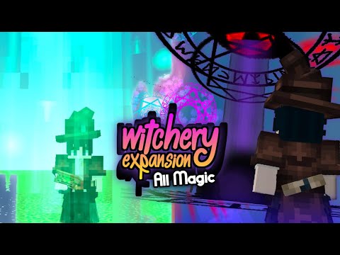 Unbelievable NEW Magic in Minecraft! MUST SEE Witchery Expansion Addon!