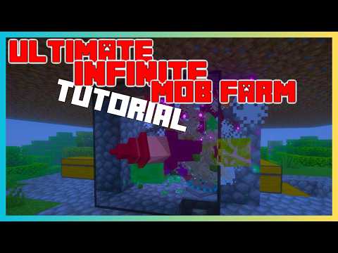 Ultimate Stackable Mob Farm Tutorial with Mob Grinding Utils!