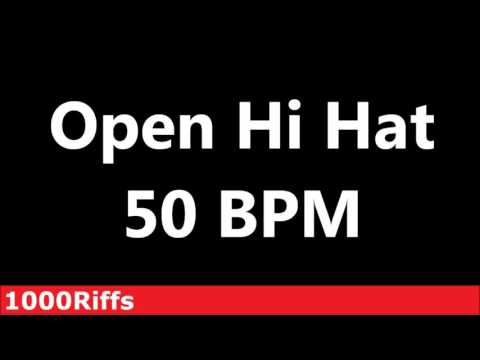 Open Hi Hat Metronome : 50 BPM ✓