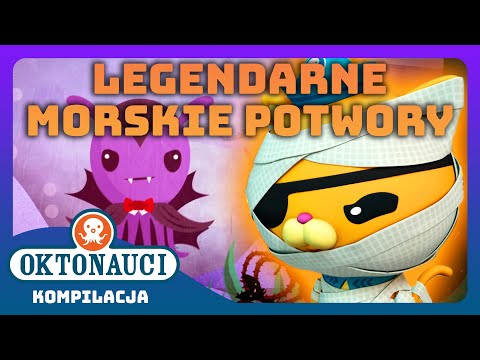 Oktonauci - 🏴‍☠️ LEGENDARNE morskie potwory 👻 | Kompilacja | Całe odcinki