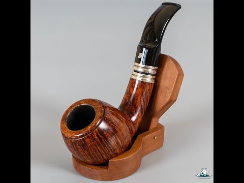 Ser Jacopo "Domina" POY 2003 Walnut Smooth Bent Egg Straight Grain (121/333) 9mm