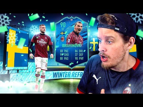 THIS CARD IS EXTINCT! 90 WINTER REFRESH IBRAHIMOVIC PLAYER REVIEW! FIFA 20 Ultimate Team