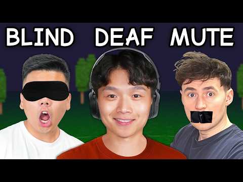 BLIND, DEAF, MUTE Challenge in 99 Nights in the Forest