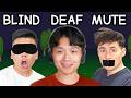 BLIND DEAF MUTE Challenge In 99 Nights In The Forest