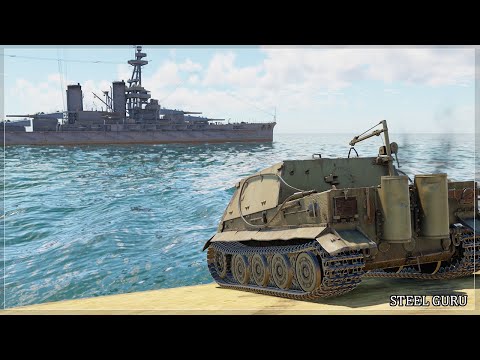 Sturmtiger on STEROIDS Vs Imperial NAVY
