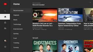 YouTube faz redesign de sua plataforma na Android TV