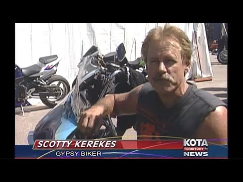 Scooter Tramp Scotty. An Old TV New Interview.