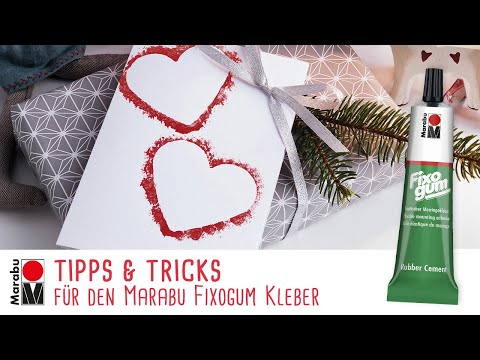 Marabu Tipps & Tricks für den Marabu Fixogum Kleber