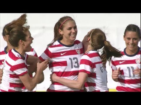 WNT vs. Sweden: Alex Morgan Goal - March, 11 2013
