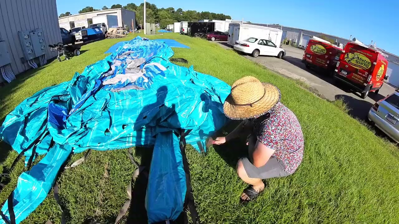 How to set up a slide