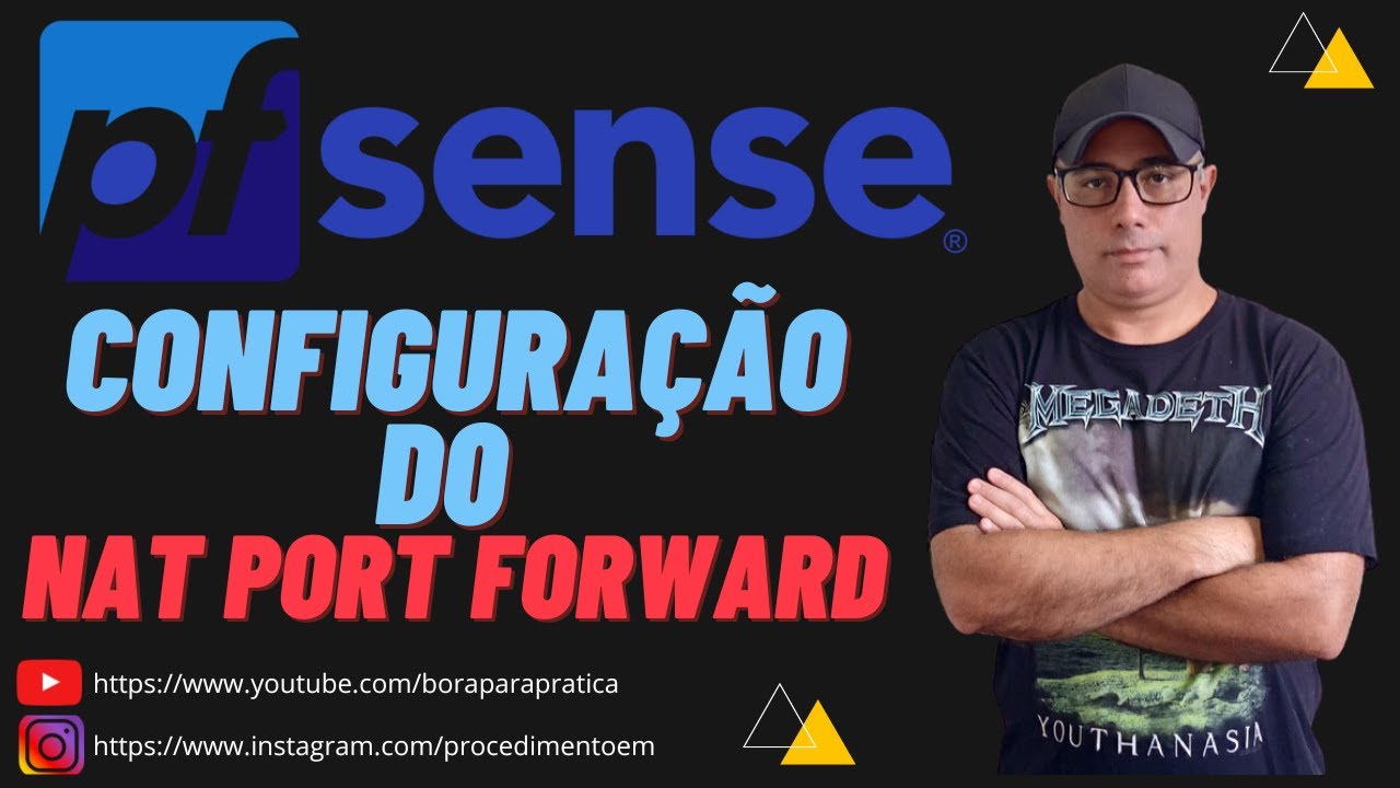 🔐 COMO CONFIGURAR o NAT Port Forward (Encaminhamento de Porta) no pfSENSE PLUS+ 22.05