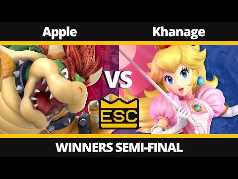 ESC 59 - Winners Semi-Final - Apple (Bowser) Vs. Khanage (Peach) - SSBU UK Local Tournament