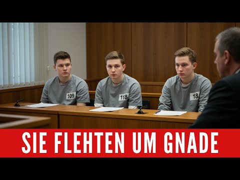 Three teenagers laughed in court – they thought it was just bullying until they received the maxi...