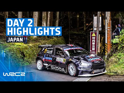 WRC2ラリージャパン速報：カションが圧巻の速さで初日首位！母国ラリーで山本裕輝が魅せるも、グリーンスミスは無念のリタイア