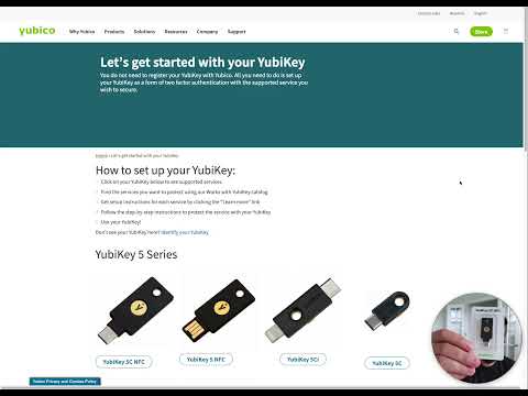 YubiKey 5C - Overview & Coinbase Setup