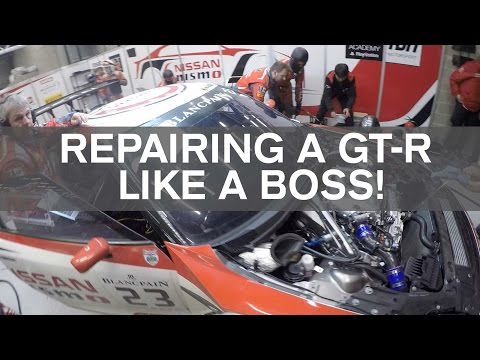 REPAIRING A GT-R NISMO LIKE A BOSS!