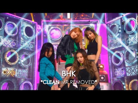 [CLEAN MR Removed] 160821 BLACKPINK (블랙핑크) BOOMBAYAH | SBS Inkigayo
