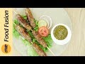 Easy Chicken Seekh Kabab recipe, Learn how to make these kebabs from  Food Fusion