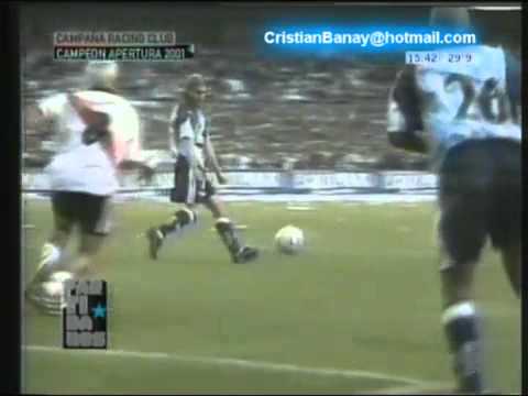 Racing 1 River 1 Apertura 2001 (Relato Mariano Closs German Sosa y Victor Hugo)_(360p).flv